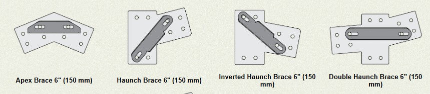 6 inch Bracing