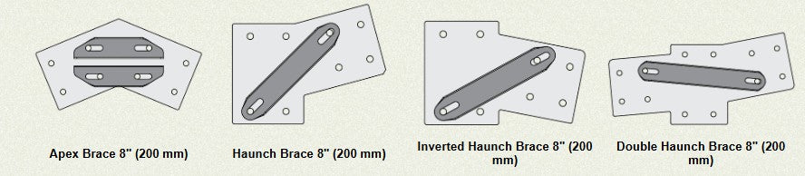 8 inch bracing