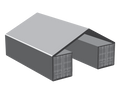 CC Rafter Connection Container Shed