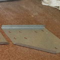 Pressed Folded Shed Brackets 6 inch/150mm 1.6 mm Right