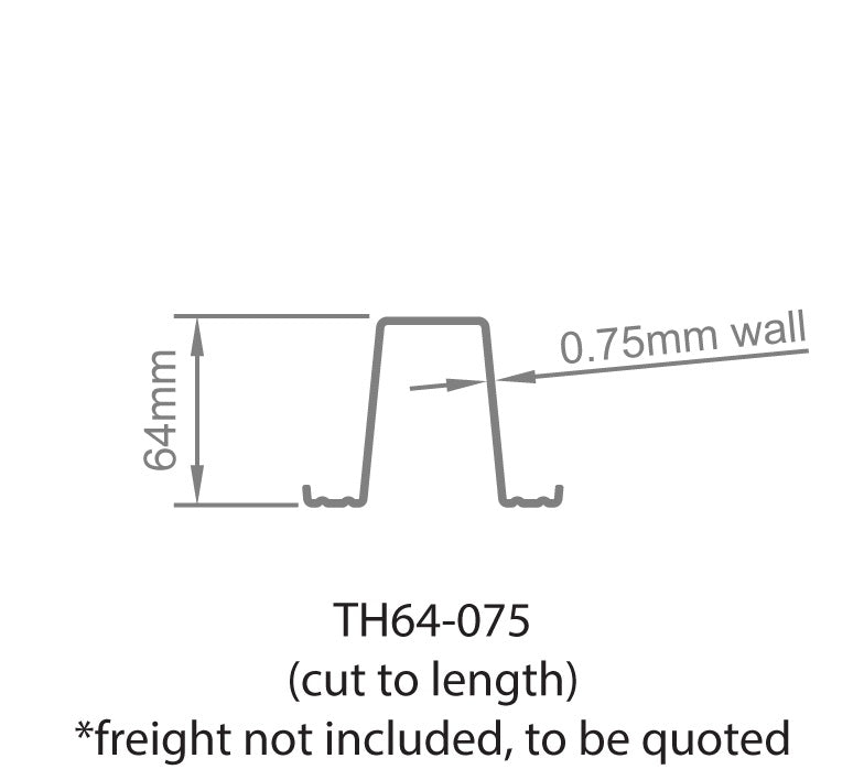 Top Hat 64-0.75mm