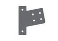 Carport Haunch Bracket 3mm G450 Z350 High Tensile Gal Flat Plate