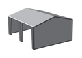 Open Farm Shed Bracket Set