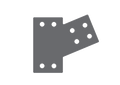 Haunch Brachet 3mm G450 Z350 High Tensile Gal Flat Plate