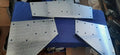 High Wind Pressed Folded Shed Brackets 12 inch 3mm G450 Z350 Hi Tensile Gal